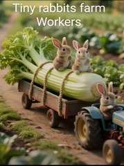 Farm workers rabbits, #rabbits, #funny