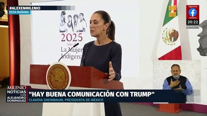 Trump lanza crítica a Sheinbaum por oponerse a intervención militar