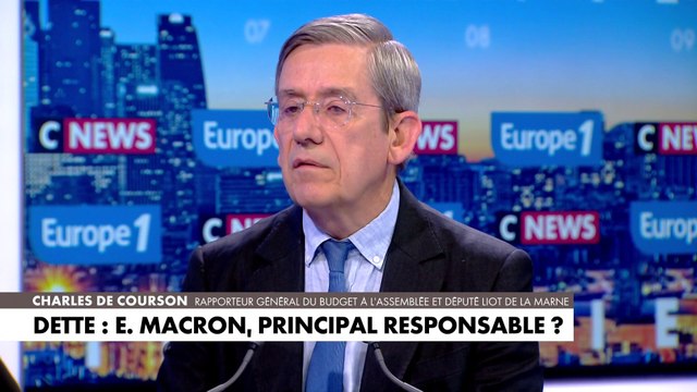 Charles de Courson : «Je pense que le président de la République a commis une faute grave»