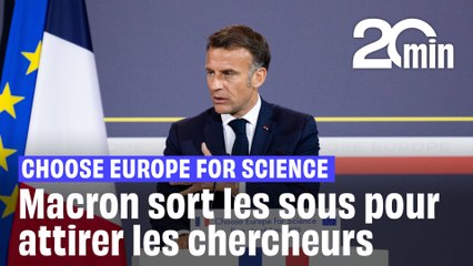Dénonçant Trump, Macron sort les sous pour attirer les chercheurs étrangers