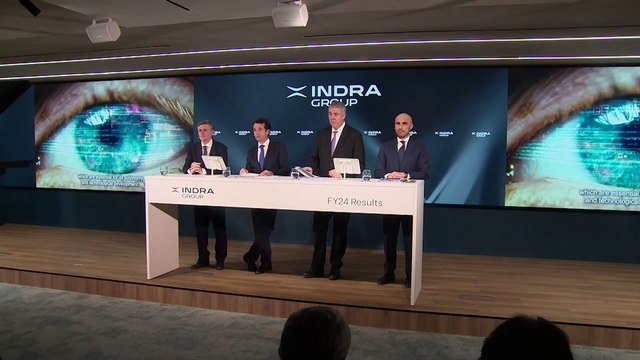 Indra gana un 3% menos hasta marzo pero eleva sus ingresos un 4% y reitera sus objetivos