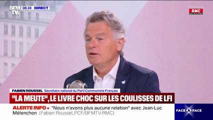 Fabien Roussel affirme ne plus avoir "aucune relation" avec Jean-Luc Mélenchon
