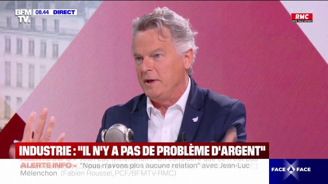 Investissements de l'UE dans l'industrie: Il n'y pas de problème d'argent , assure Fabien Roussel (PCF)