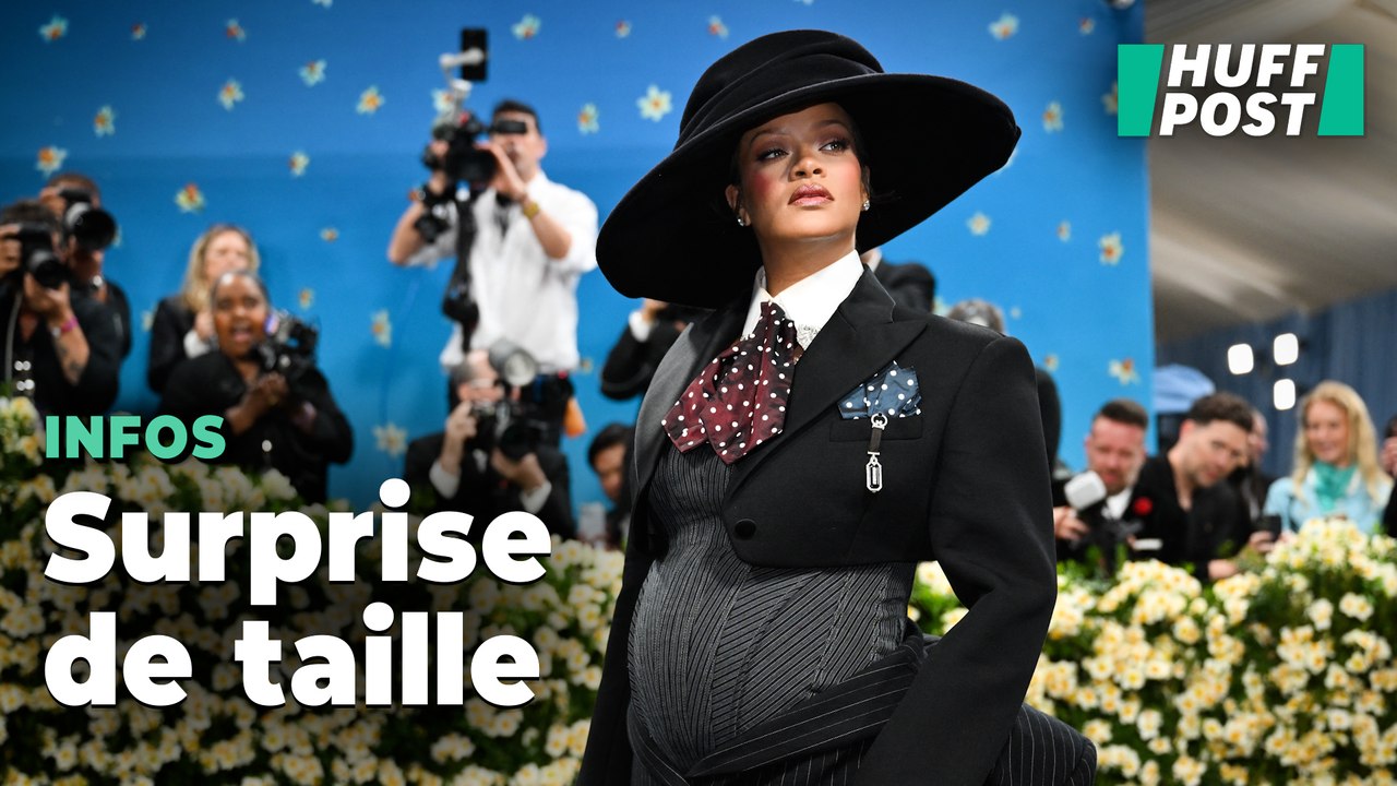 Rihanna, au Met Gala 2025, annonce qu’elle attend le plus heureux des événements avec A$AP Rocky