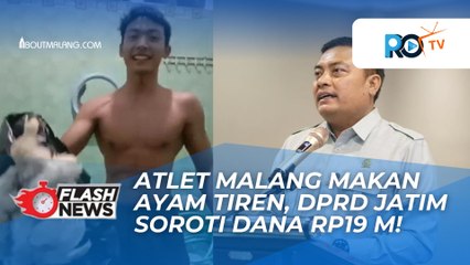 Viral Atlet Malang Makan Ayam Tiren Jelang Porprov Jatim, Anggota DPRD Jatim Minta Evaluasi