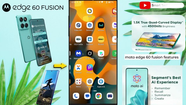 moto edge 60 fusion features | moto edge 60 fusion hidden features | Top 10 Hidden Features🔥
