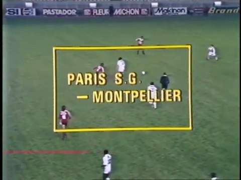 PARIS - MONTPELLIER - 1981 - SAISON 1981/1982 -