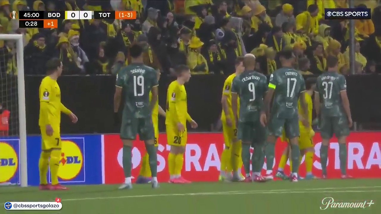 Highlights Bodo Glimt vs Tottenham Hotspur