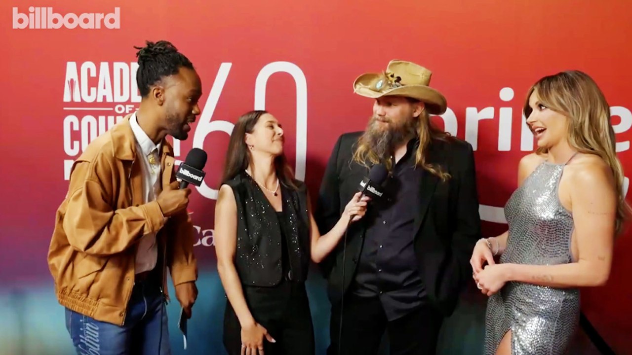 Chris Stapleton & Carly Pearce On Their Dream Collaboration, Working With Chris Stapleton's Wife Morgan Stapleton & More | ACM Awards 2025