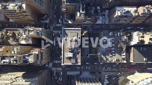 Aerial of Midtown Manhattan, New York City