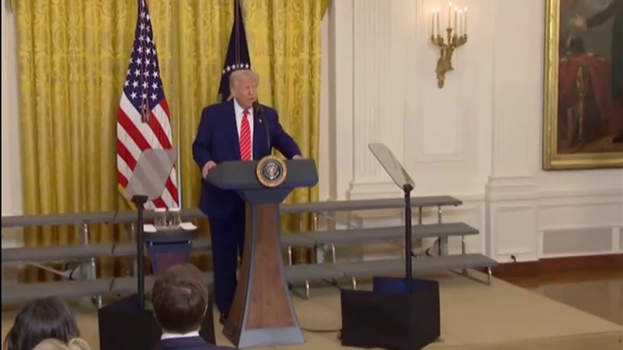 President Trump, First Lady Melania Trump celebrate military moms_480p