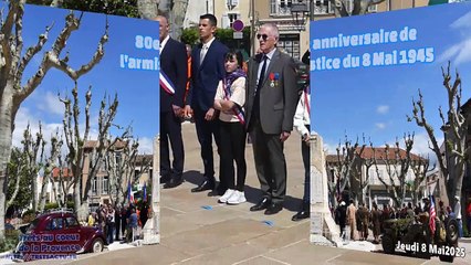 Ceremonie du 8 Mai 2025 à TRETS