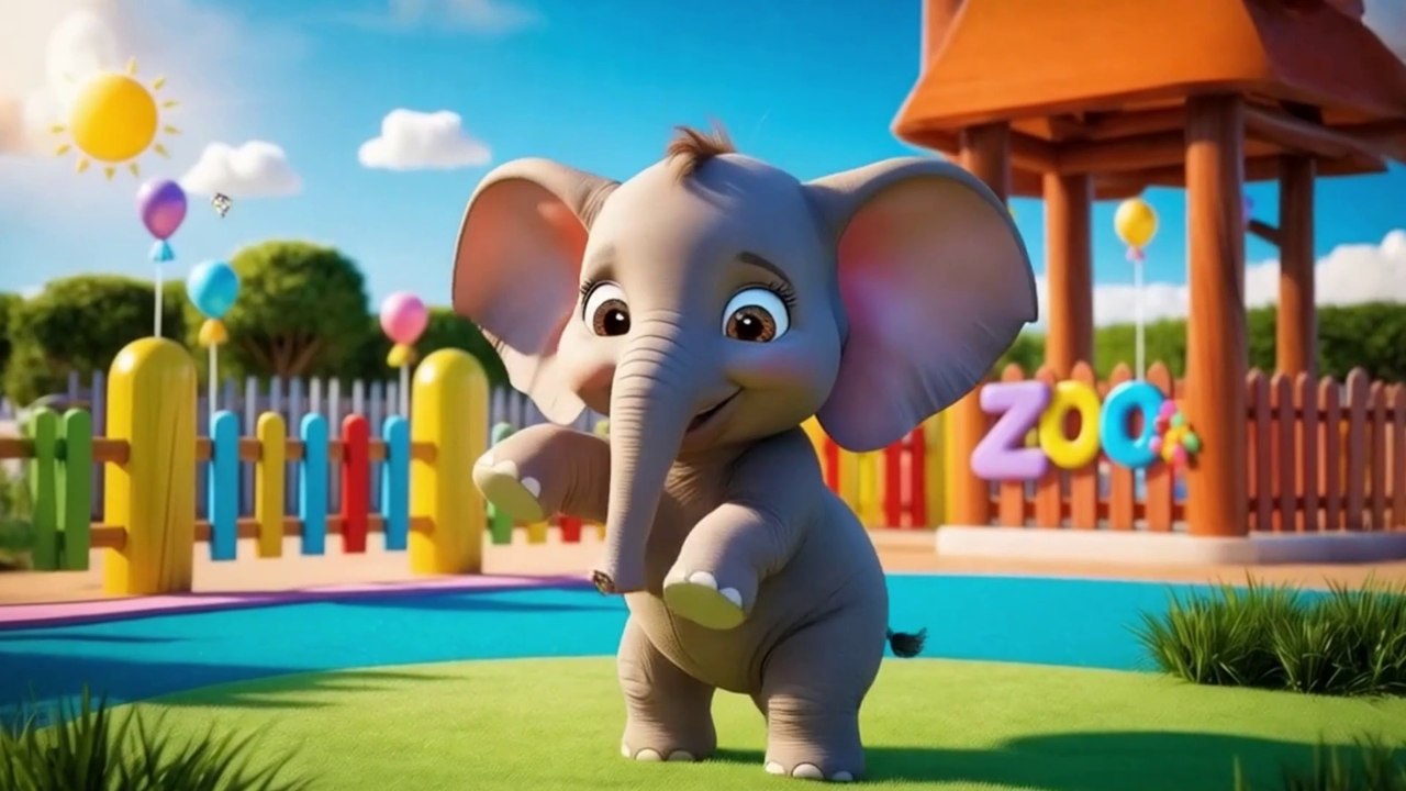 Let's Go to the Zoo | Animal Song for Kids | Fun Kids Songs & Nursery Rhymes