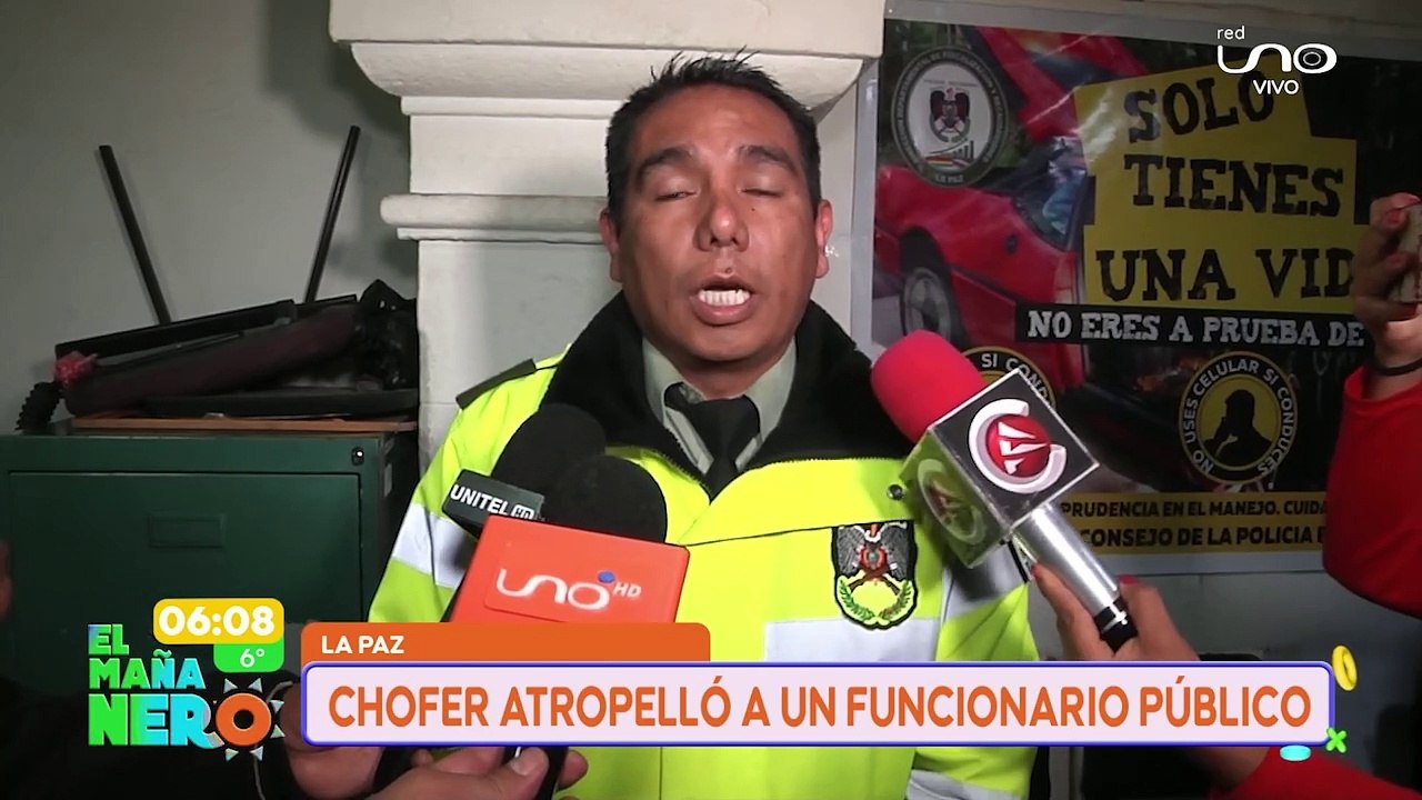 CHOFER APREHENDIDO