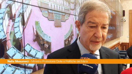 Musumeci "Il valore dell'economia del mare supera i 170 miliardi"