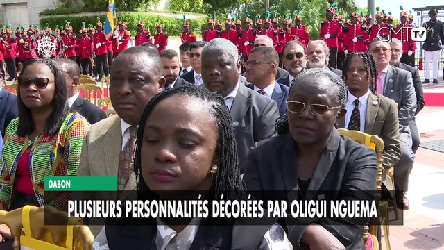 [#Reportage] Gabon : plusieurs personnalités décorées par Oligui Nguema