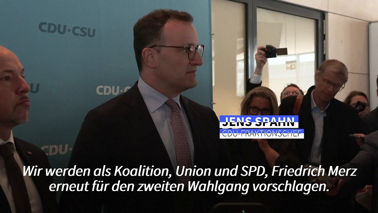 Spahn zu Kanzlerwahl: Gespräche zu zweitem Wahlgang laufen