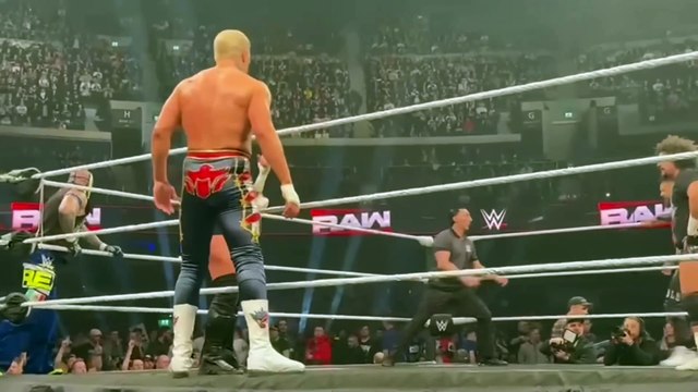 The Judgment Day vs CM Punk, Cody Rhodes & Rey Mysterio DARK MATCH - WWE Live