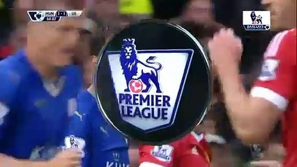 Leicester City 1-1 Man United - Goals and Highlights (1/5/2016) | K+1 HD (P2)