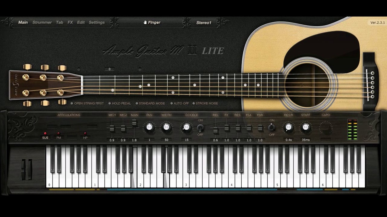 Ample Guitar M Lite  (vst plugin)