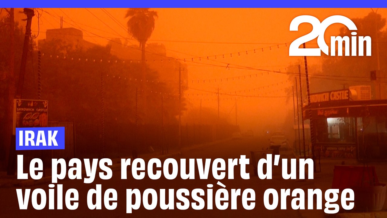 Irak : Une violente tempête de sable recouvre le nord du pays d'un voile orange