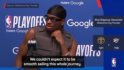 'This should be fun' - SGA and Caruso staying positive after Game 1 loss