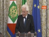 Mattarella: Esercito è punto di forza per la Repubblica