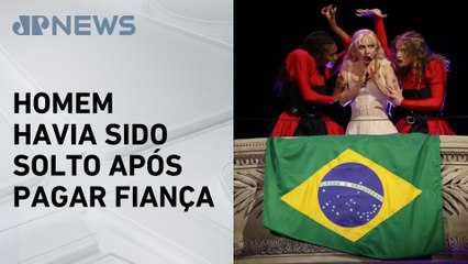 Suspeito de envolvimento em plano de ataque a bomba em Show da Lady Gaga volta a ser preso