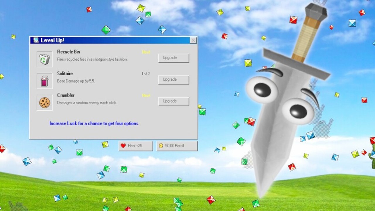 Minesweeper, Solitär und Bluescreen: Desktop Survivors 98 macht das alte Windows-Feeling zum Spiel