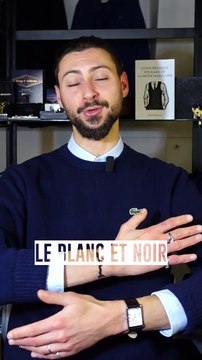 Les combinaisons de couleurs pour bien s'habiller ⚪️⚫️