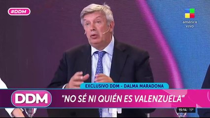 Dalma Maradona fulminó a Gonzalo Valenzuela: "No sé ni quién es... pero tiene hijos argentinos"