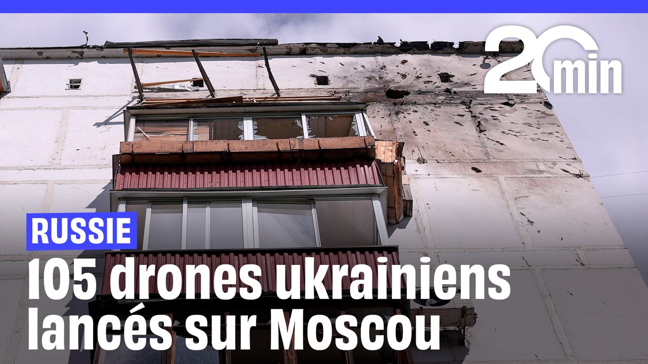 Guerre en Ukraine : La Russie visée par une centaine de drones ukrainiens
