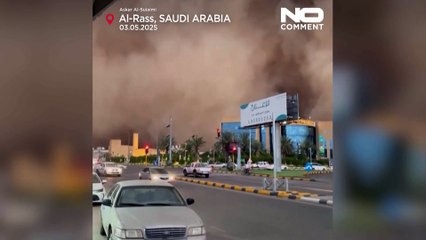 Tempestade de areia atinge partes da Arábia Saudita