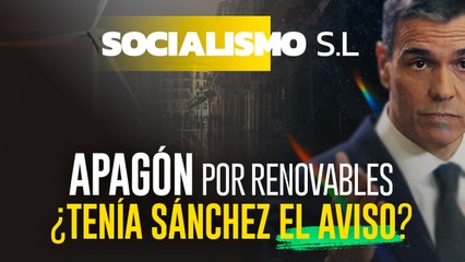 Sánchez, cazado: tenía el informe de REE que alertaba del riesgo de apagón por las renovables