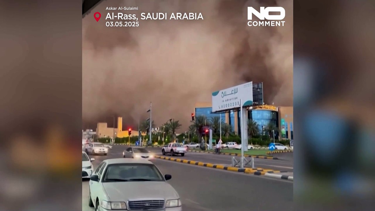 Massiver Sandsturm hüllt Regionen Saudi-Arabiens in Staub