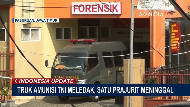 Truk TNI yang Membawa Amunisi Terbakar di Tol, Satu Prajurit Tewas