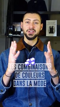 Les combinaisons de couleurs pour s'habiller 🟡🔵