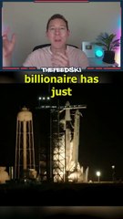 Another billionaire has launched himself into space on a first of a kind mission.