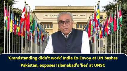 ‘Grandstanding didn’t work’ India Ex-Envoy at UN bashes Pakistan, exposes Islamabad’s ‘lies’ at UNSC