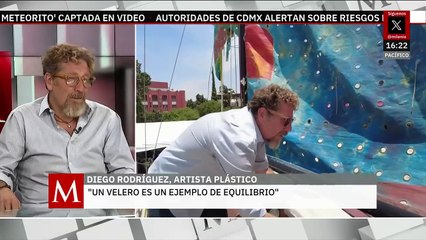 Barco "Aequilibrium", una obra hecha de resiliencia en CdMx