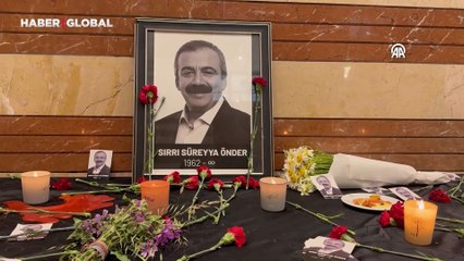 Sırrı Süreyya Önder için taziye ziyaretleri sürüyor