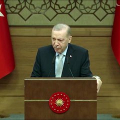 Erdoğan: Bugün basın özgürlüğü üzerinden bizi eleştirenlerle o gün FETÖ'ye kol kanat gerenler aynı kişilerdir