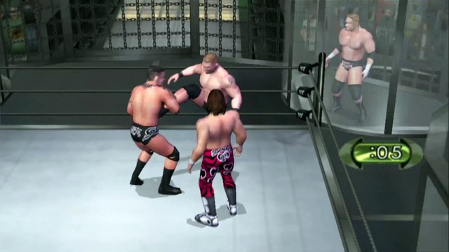 WWE Jeff Hardy vs Brock Lesnar vs Triple H Vs Shawn Michaels vs Kane vs Randy Orton | PCSX2 emulator