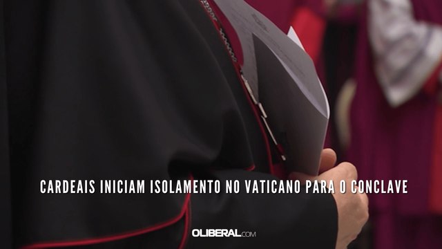 Cardeais iniciam isolamento no Vaticano para o conclave