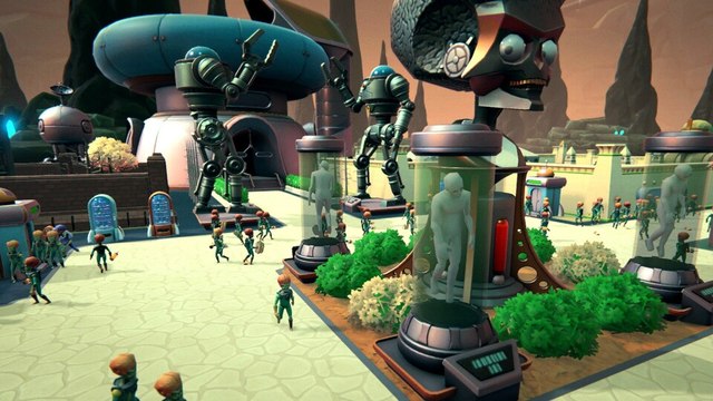 Im Aufbauspiel Mars Attracts eröffnet ihr einen Freizeitpark und die Hauptattraktion sind Menschen