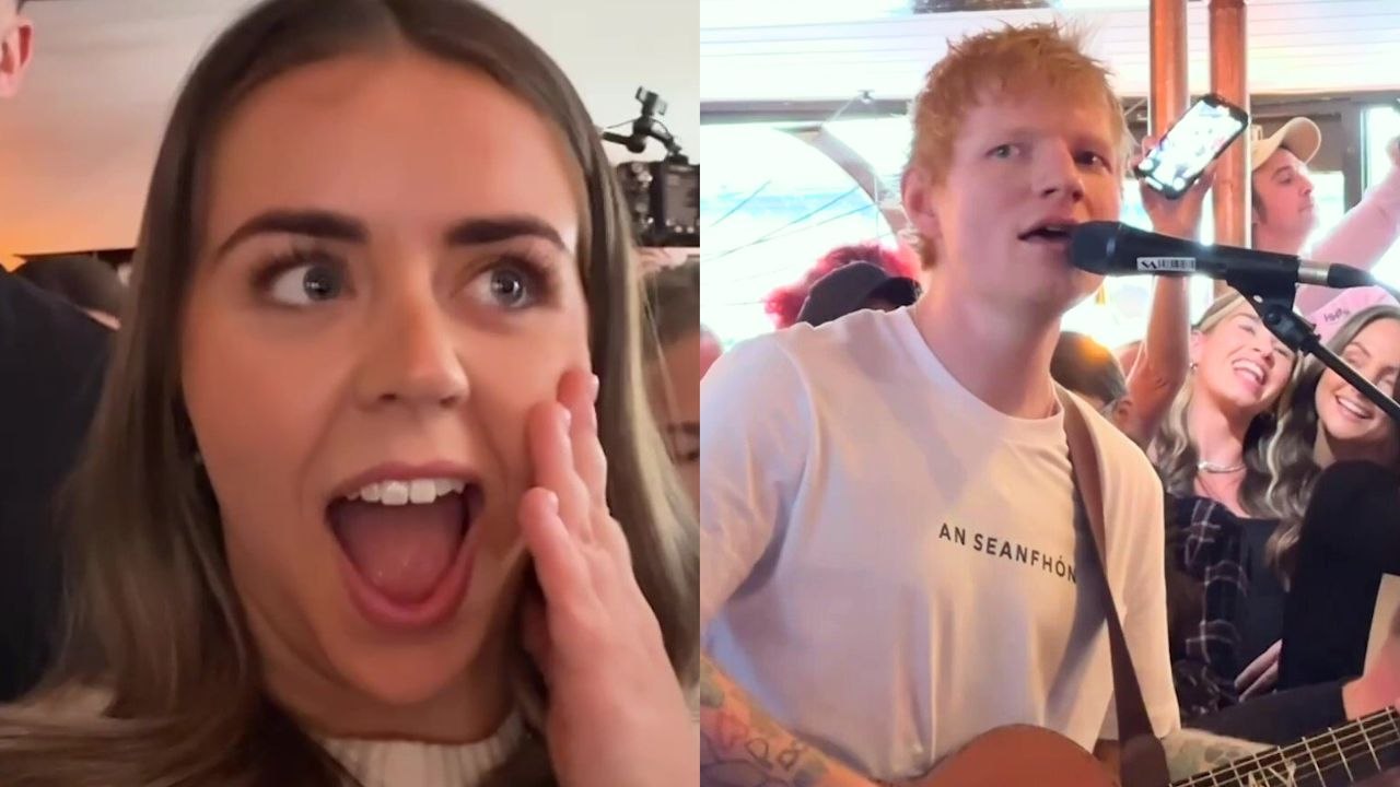 Ed Sheeran plays hour-long surprise gig at pub