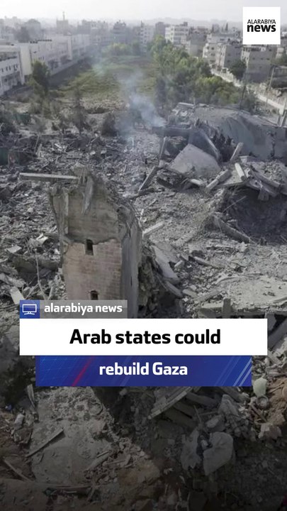Former Israeli official: Arab states could rebuild Gaza