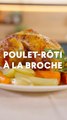 poulet rôti à la broche