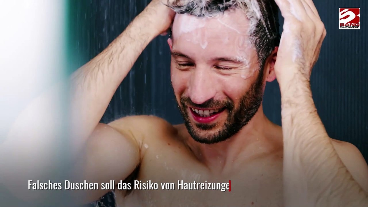 Falsches Duschen kann Hautreizungen verursachen.