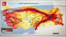 AFAD Türkiye Deprem Tehlike Haritası'nın yayınladı